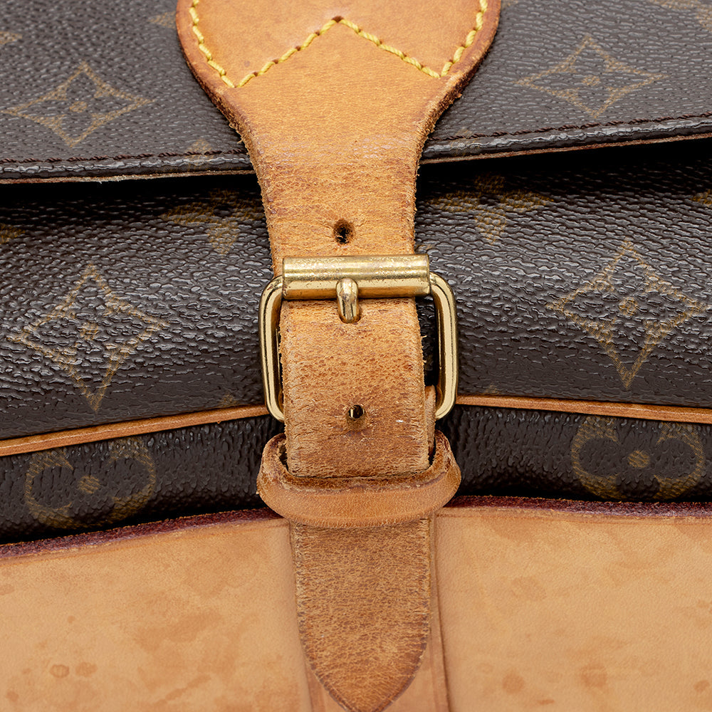 Louis Vuitton Vintage Monogram Canvas Cartouchiere GM Shoulder Bag -  (SHF-16651)