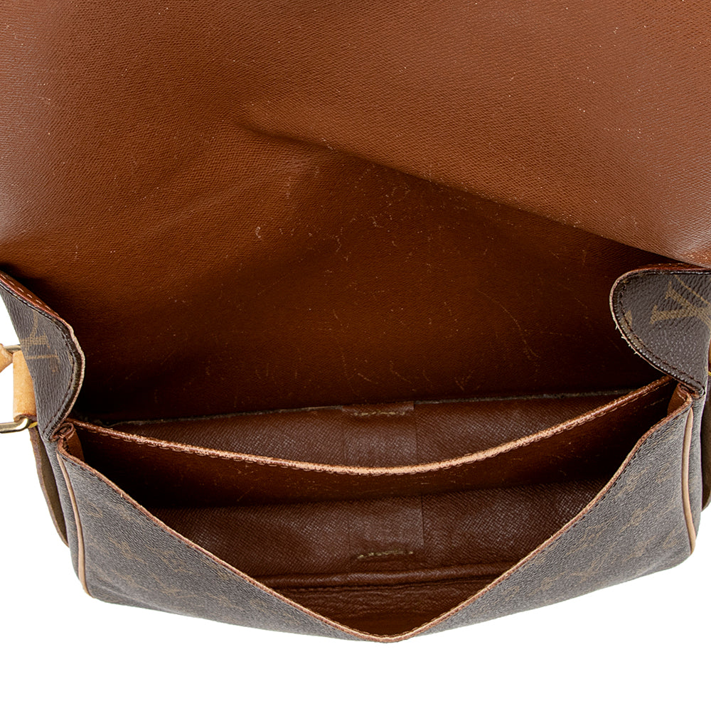 Louis Vuitton Vintage Monogram Canvas Cartouchiere GM Shoulder Bag -  (SHF-16651)