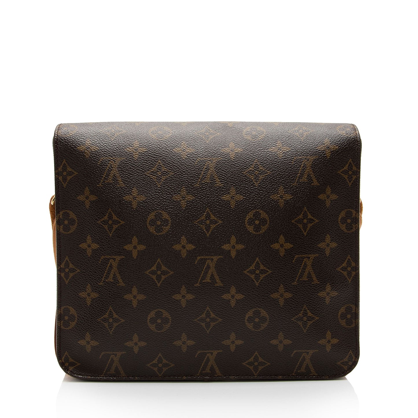 Louis Vuitton Vintage Monogram Canvas Cartouchiere GM Shoulder Bag (SHF-yJImEg)