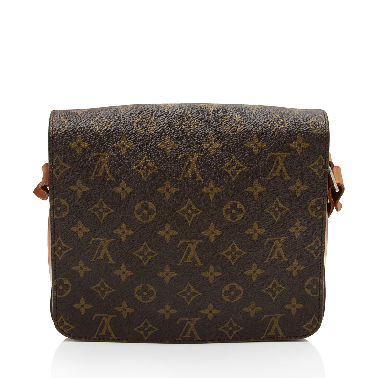 Louis Vuitton Vintage Monogram Canvas Cartouchiere GM Shoulder Bag (SHF-4wWmw7)