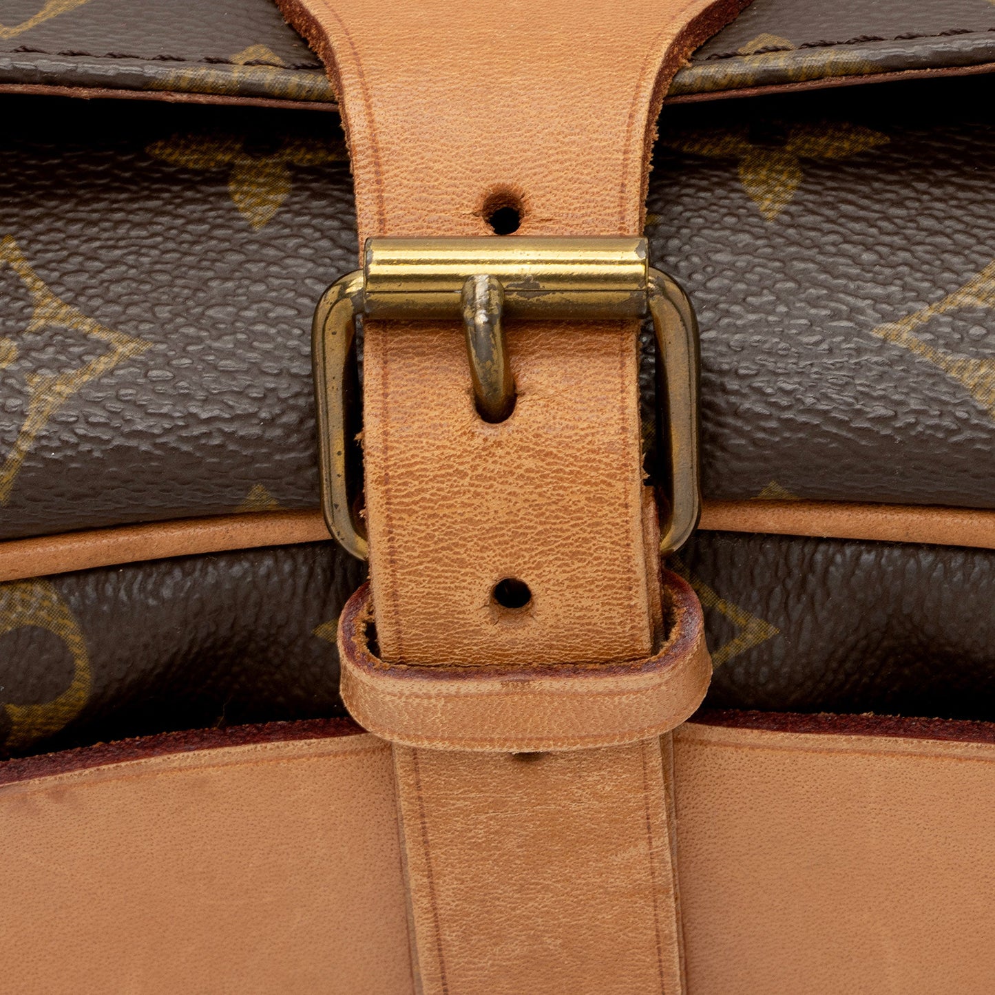 Louis Vuitton Vintage Monogram Canvas Cartouchiere GM Shoulder Bag (SHF-sdbpJh)