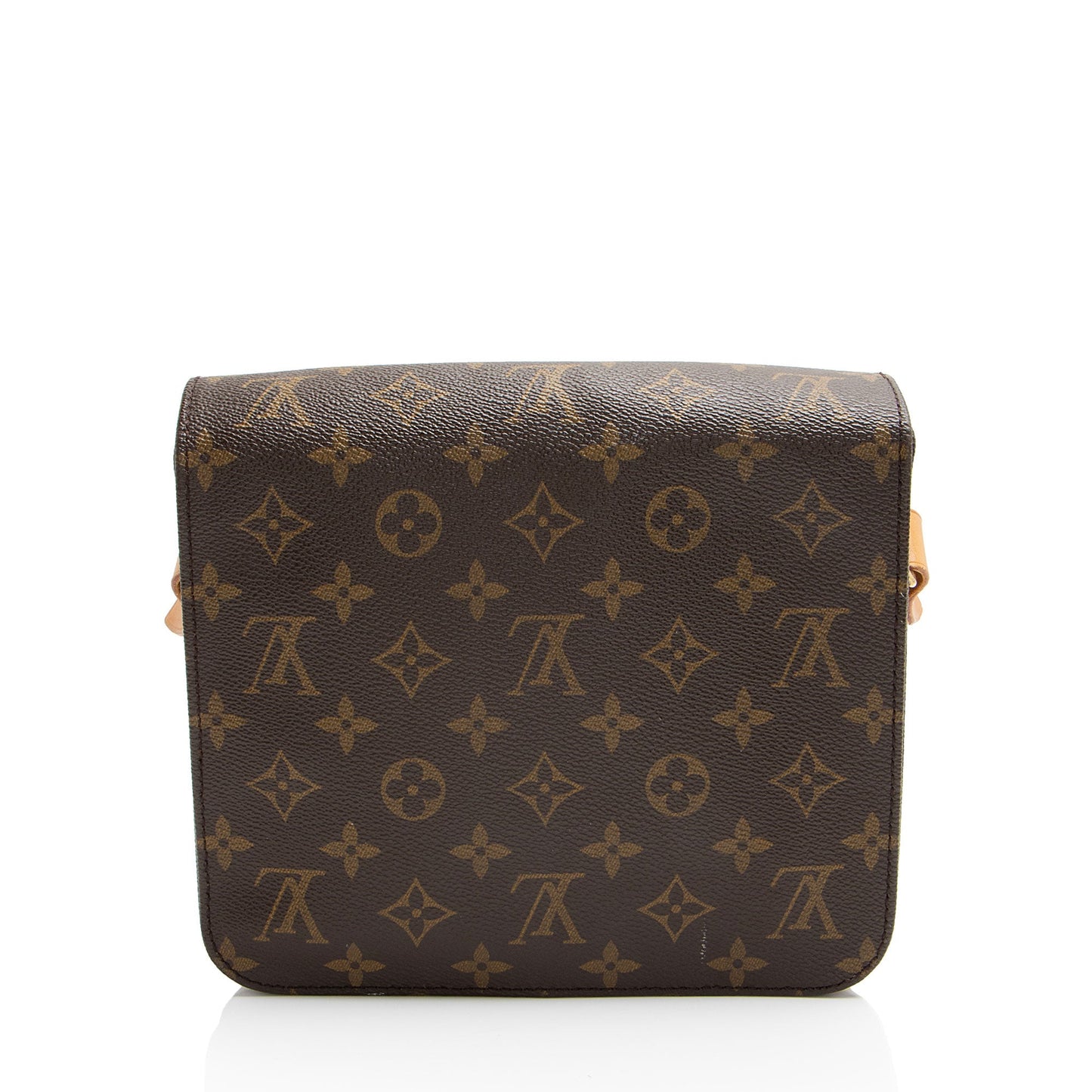 Louis Vuitton Vintage Monogram Canvas Cartouchiere MM Shoulder Bag (SHF-a2Ciyq)