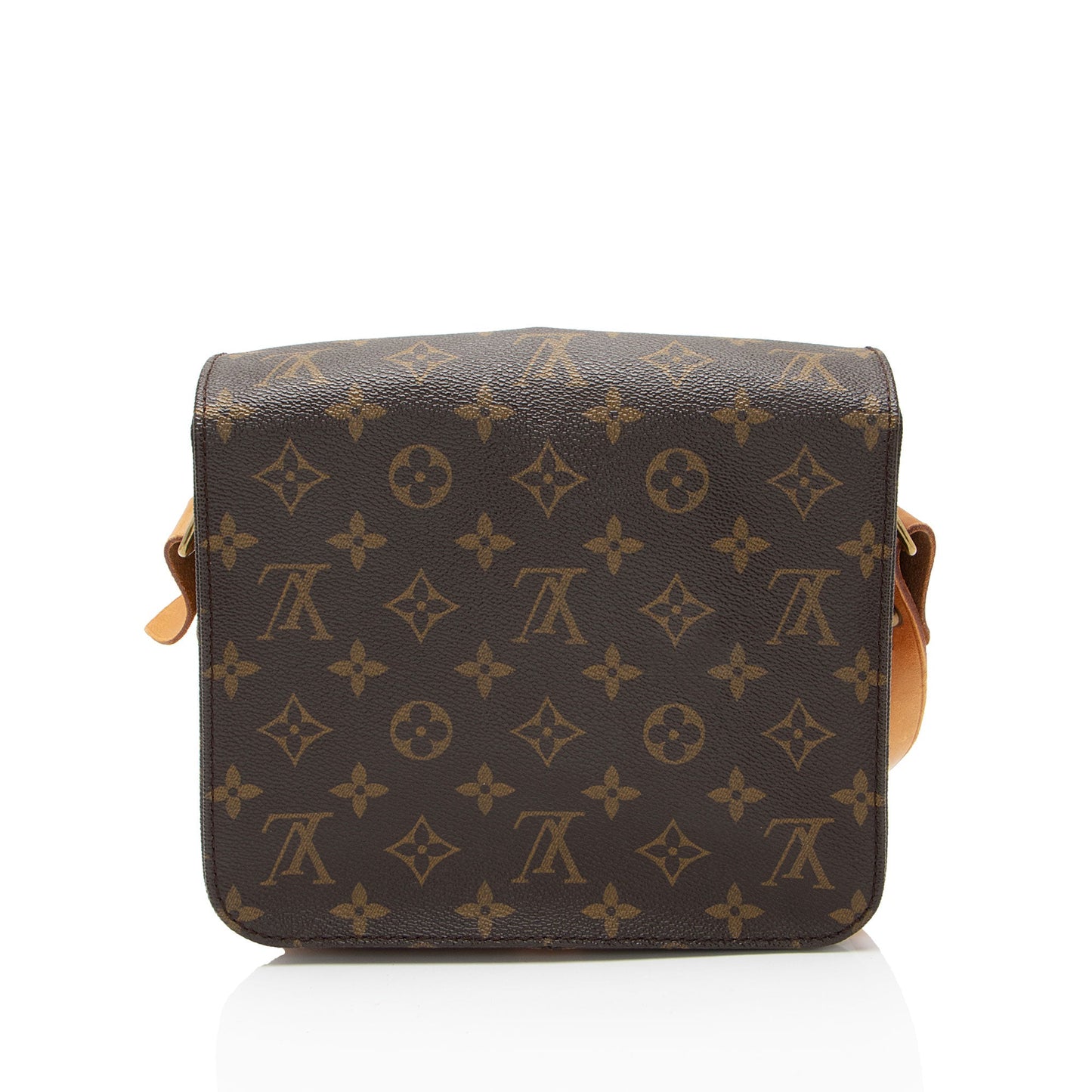 Louis Vuitton Vintage Monogram Canvas Cartouchiere MM Shoulder Bag