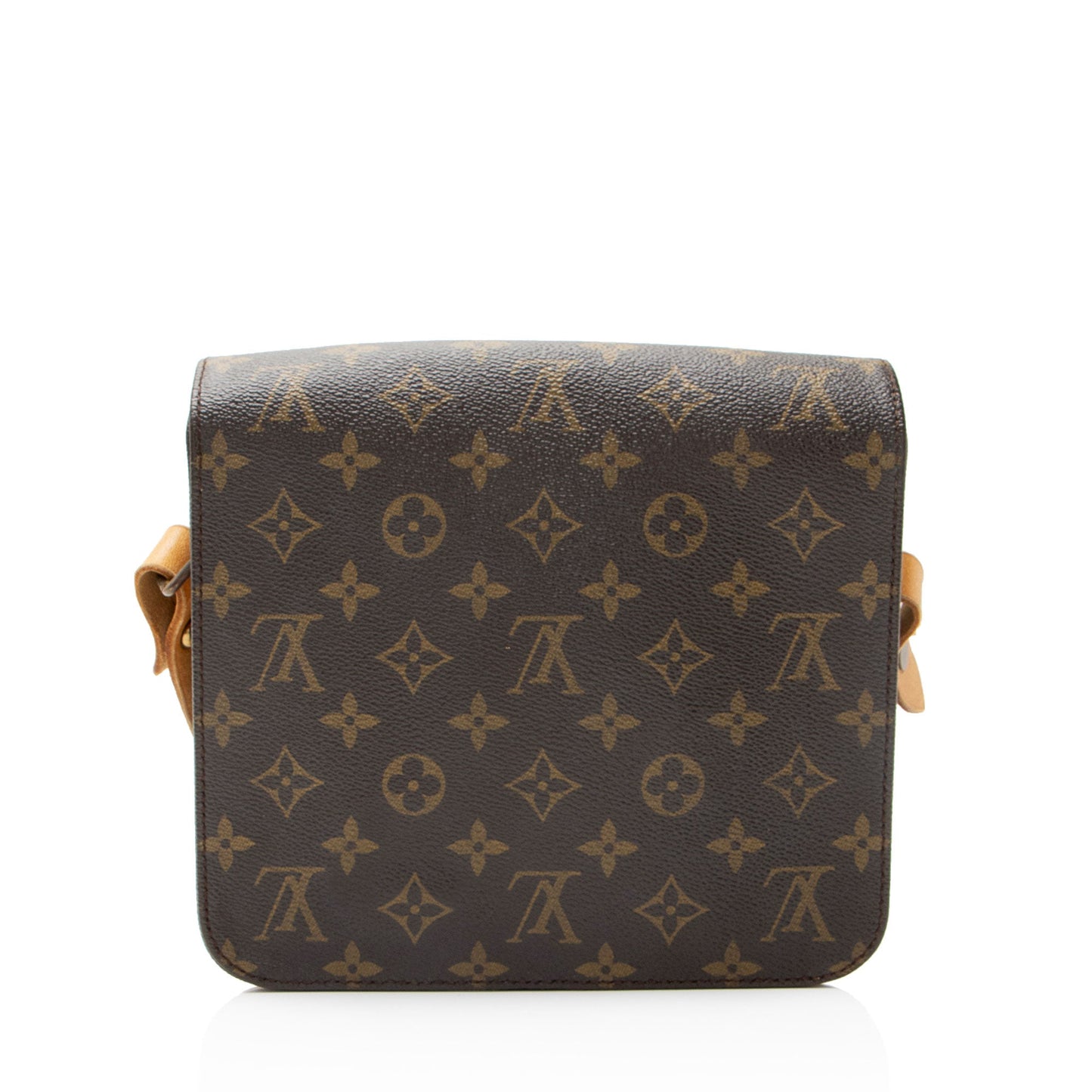 Louis Vuitton Vintage Monogram Canvas Cartouchiere MM Shoulder Bag