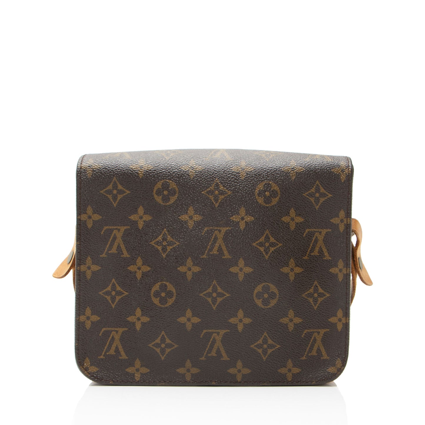 Louis Vuitton Vintage Monogram Canvas Cartouchiere MM Shoulder Bag