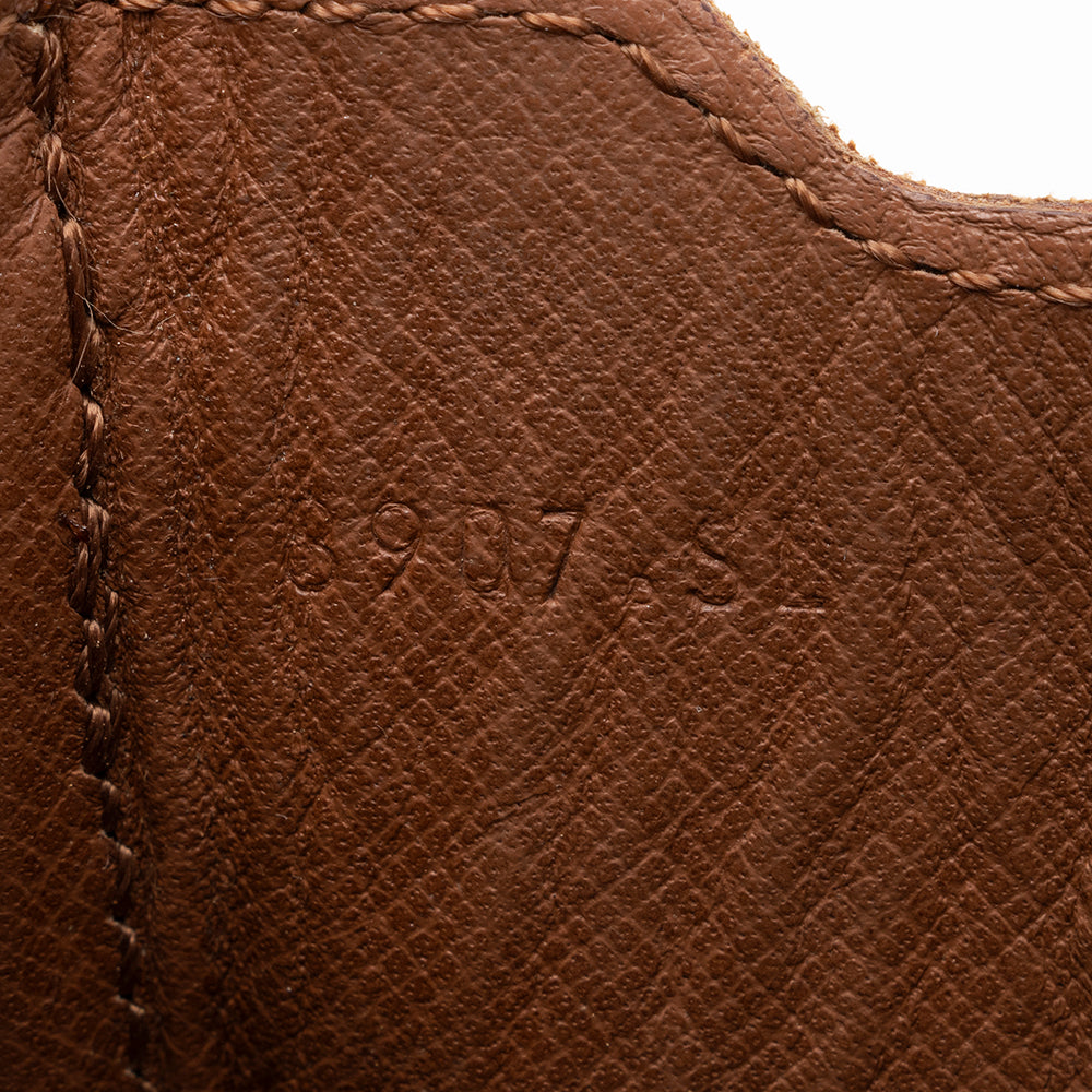 Louis Vuitton Vintage Monogram Canvas Cartouchiere PM Shoulder Bag (SHF-16187)