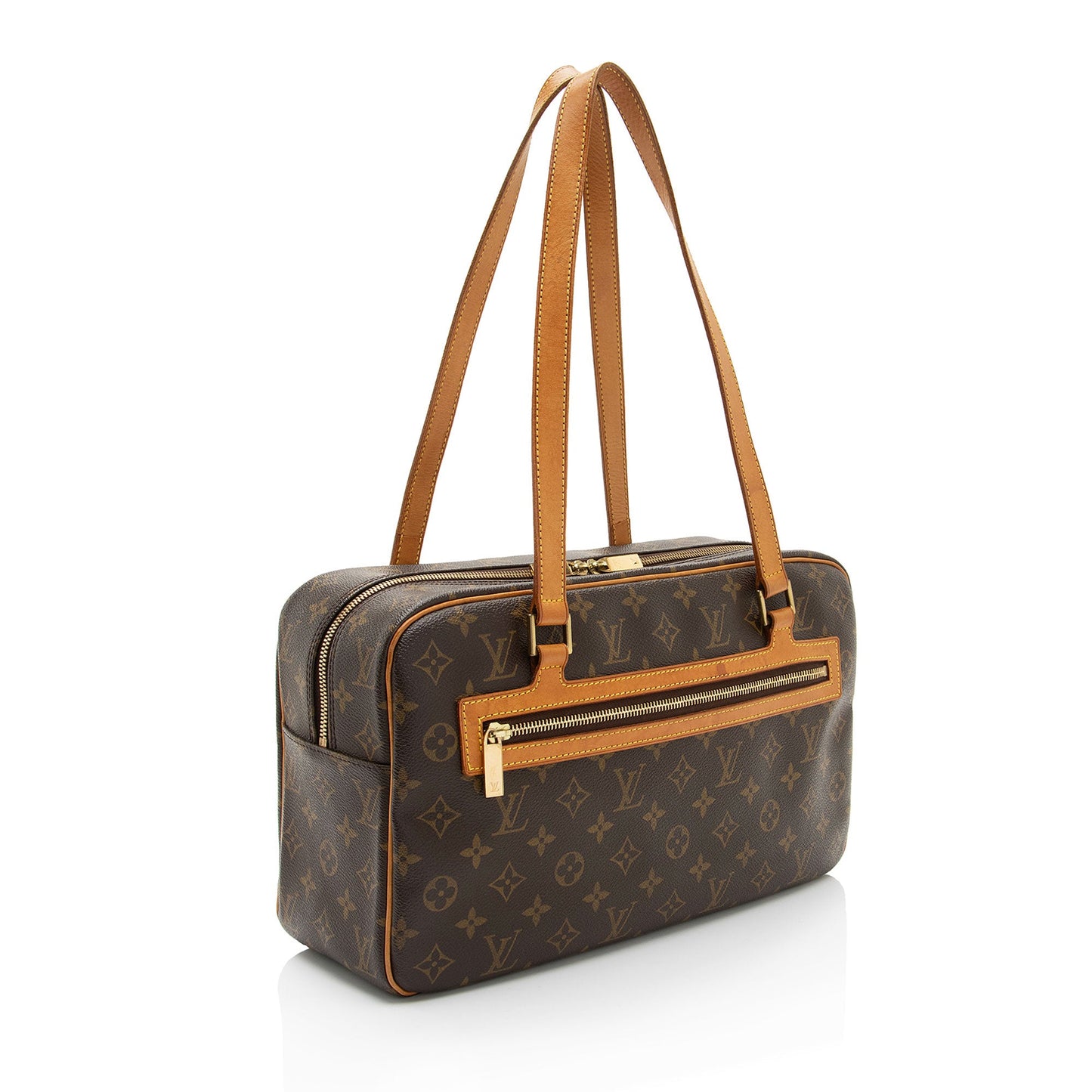 Louis Vuitton Vintage Monogram Canvas Cite GM Shoulder Bag (SHF-SIlMet)