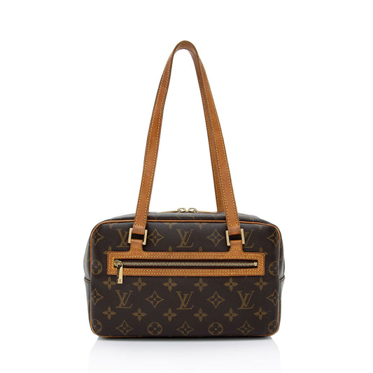Louis Vuitton Vintage Monogram Canvas Cite MM Shoulder Bag (SHF-rVfRsp)