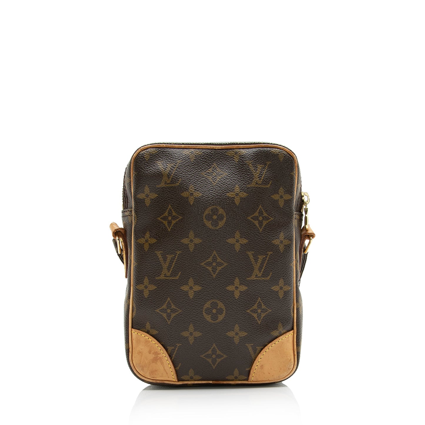 Louis Vuitton Vintage Monogram Canvas Danube Shoulder Bag (SHF-23753)