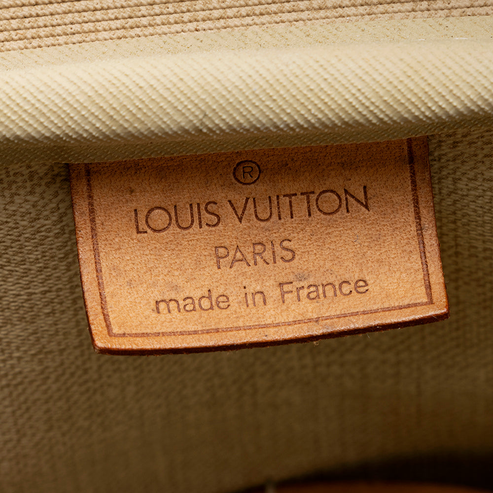 Louis Vuitton Vintage Monogram Canvas Deauville Satchel (SHF-19543)