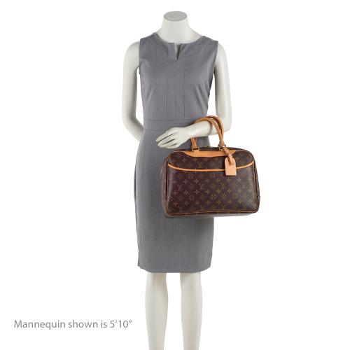 Louis Vuitton Vintage Monogram Canvas Deauville Satchel (SHF-19543)
