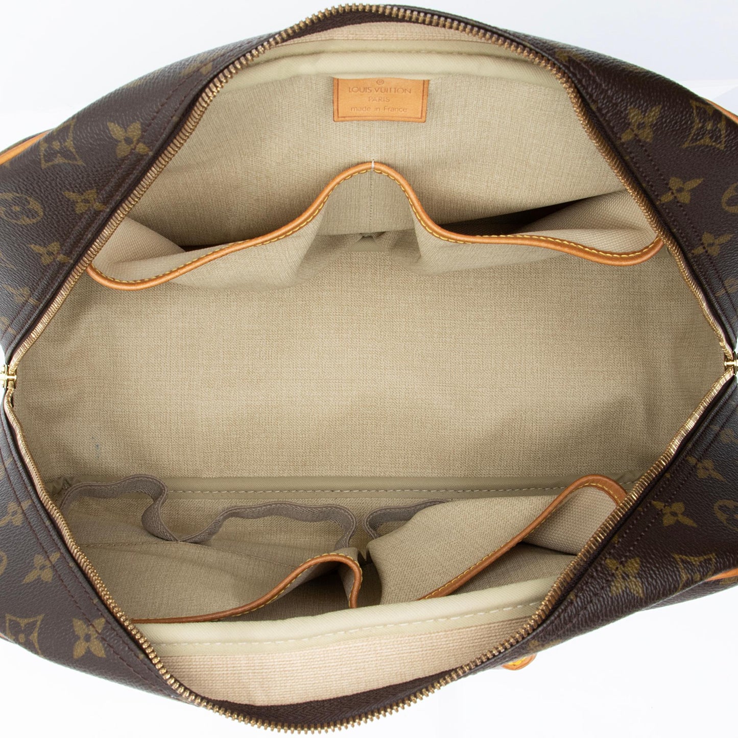 Louis Vuitton Vintage Monogram Canvas Deauville Satchel (SHF-23165)
