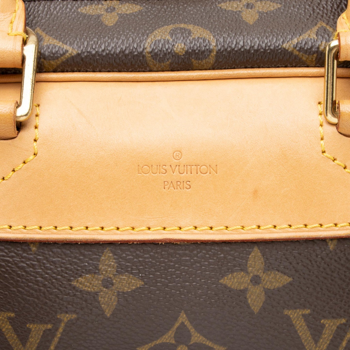 Louis Vuitton Vintage Monogram Canvas Deauville Satchel (SHF-DJEJ8X)
