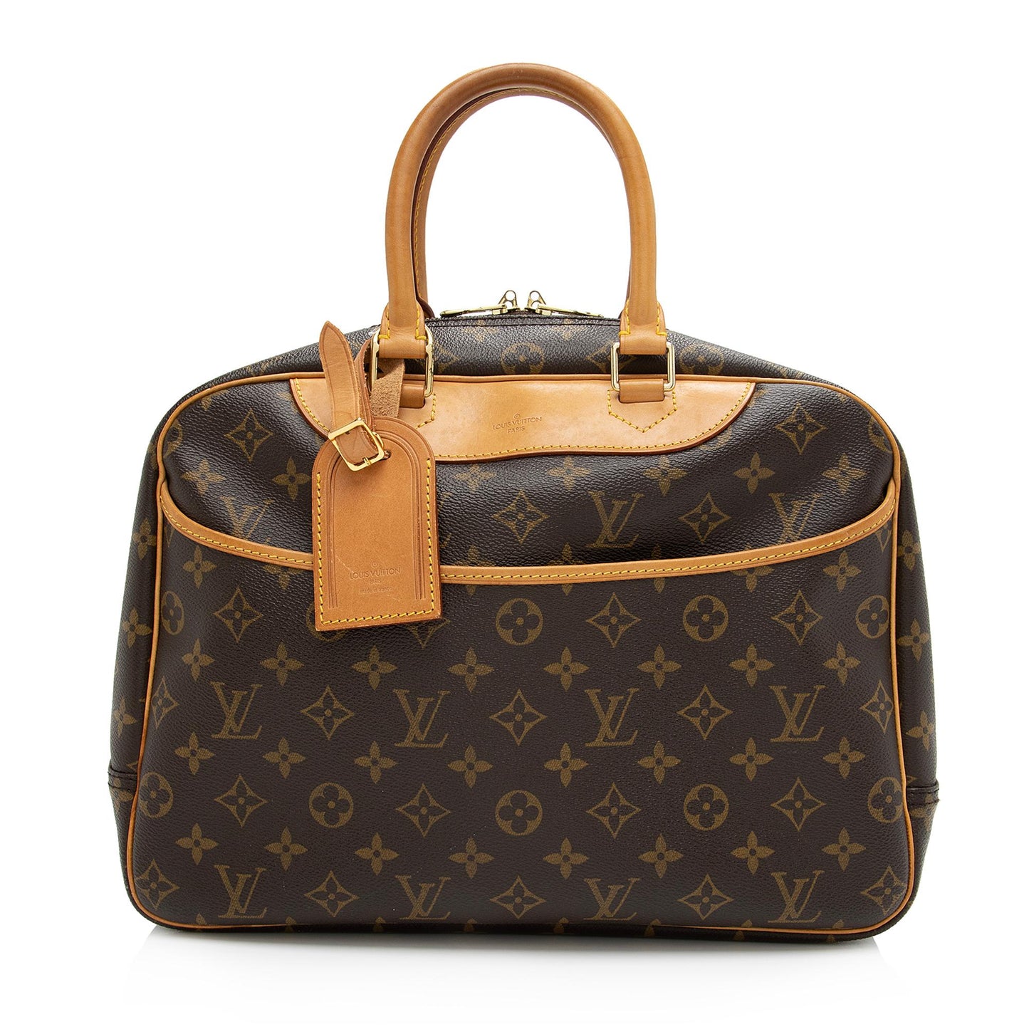 Louis Vuitton Vintage Monogram Canvas Deauville Satchel