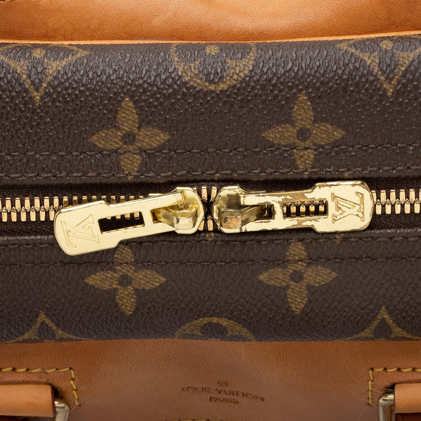 Louis Vuitton Vintage Monogram Canvas Deauville Satchel (SHF-Gr6OXR)