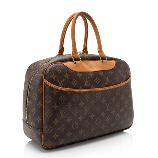 Louis Vuitton Vintage Monogram Canvas Deauville Satchel (SHF-Gr6OXR)
