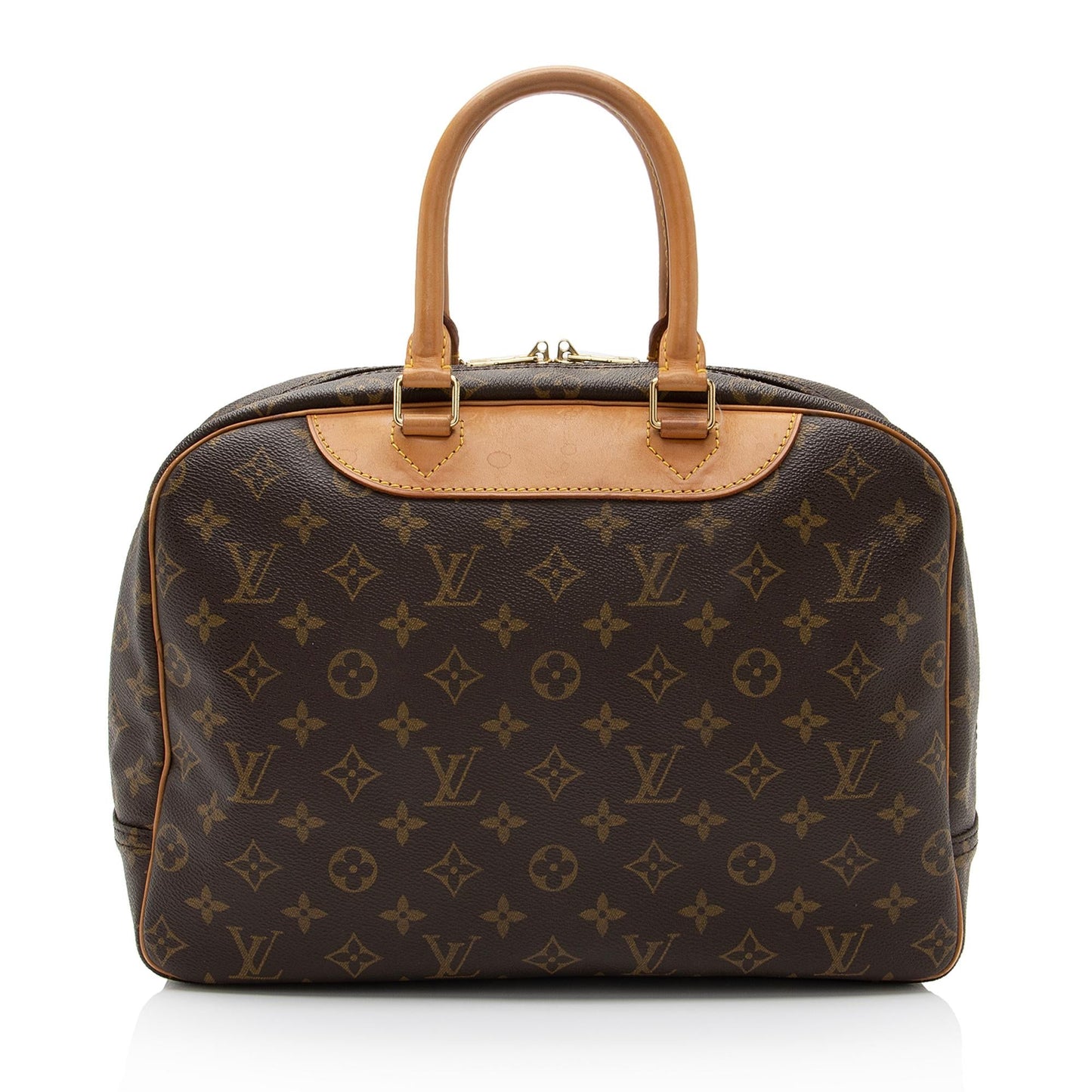 Louis Vuitton Vintage Monogram Canvas Deauville Satchel (SHF-U9qm82)