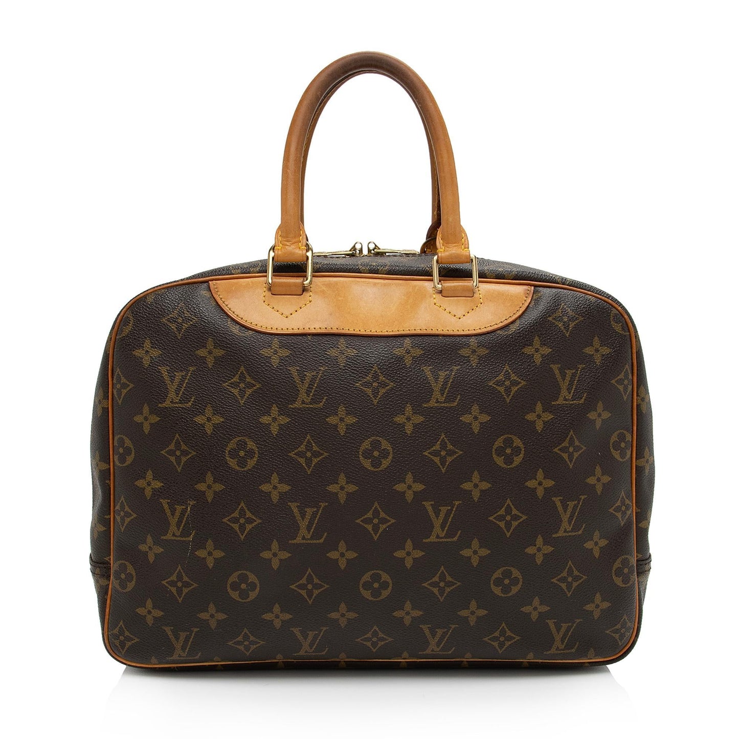 Louis Vuitton Vintage Monogram Canvas Deauville Satchel (SHF-w4i8Ug)