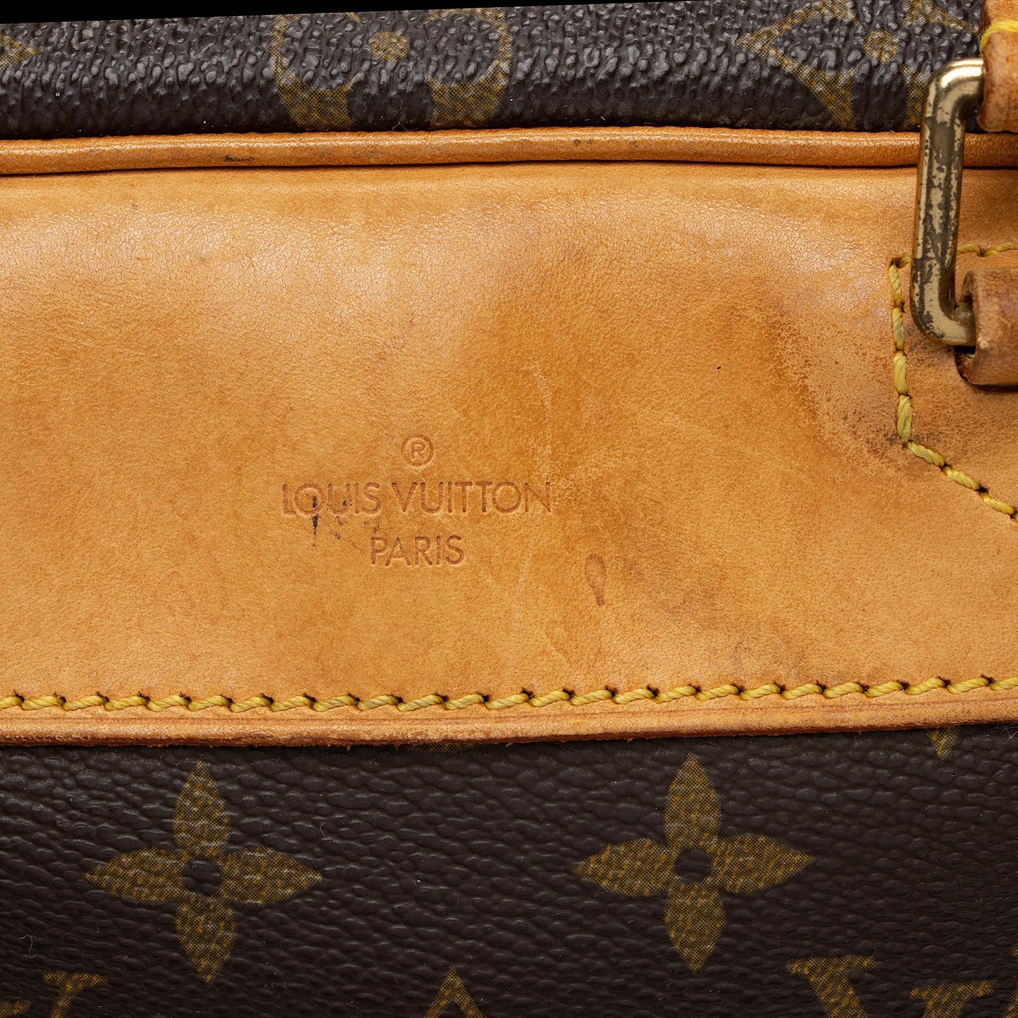 Louis Vuitton Vintage Monogram Canvas Deauville Satchel (SHF-w4i8Ug)