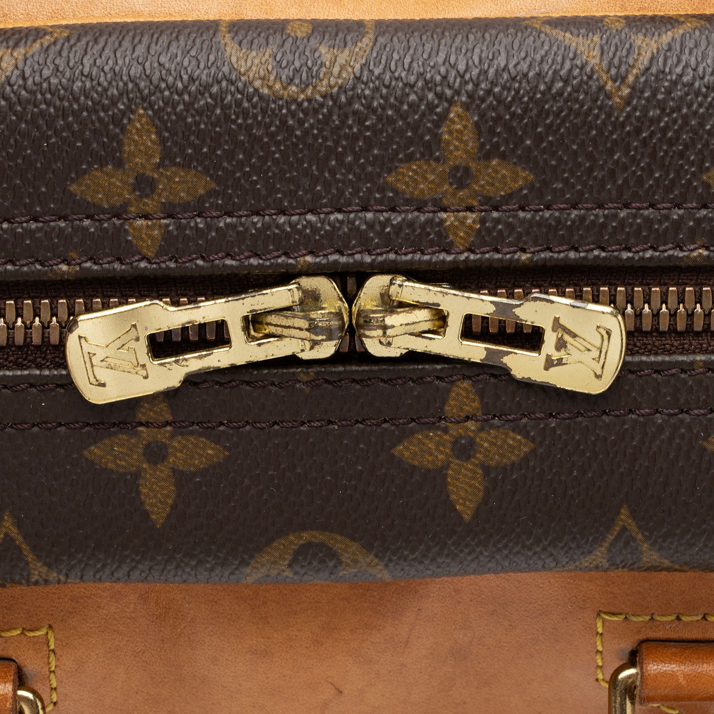 Louis Vuitton Vintage Monogram Canvas Deauville Satchel (SHF-JMcMDX)