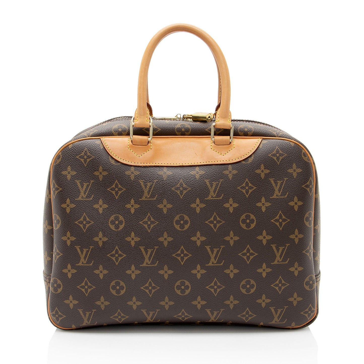 Louis Vuitton Vintage Monogram Canvas Deauville Satchel (SHF-dIho1k)