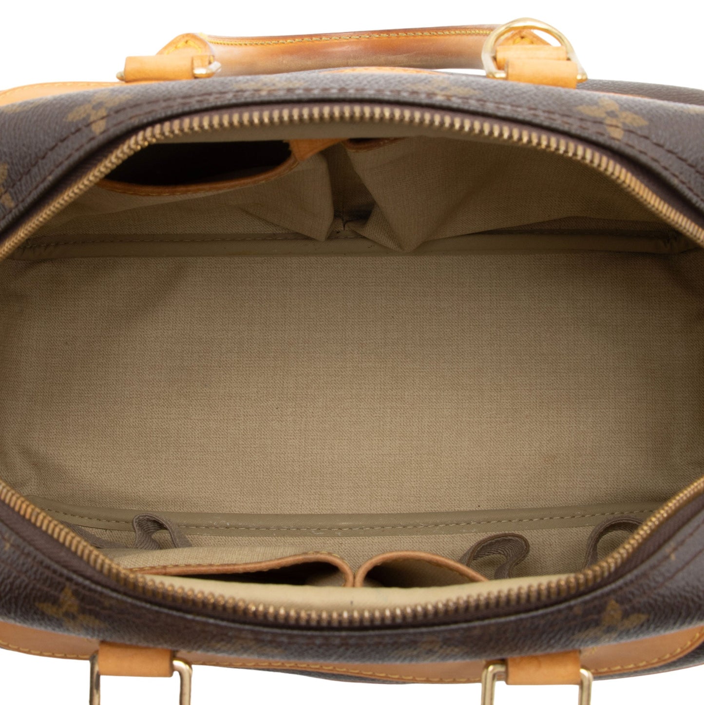 Louis Vuitton Vintage Monogram Canvas Deauville Satchel (SHF-pjOGg0)