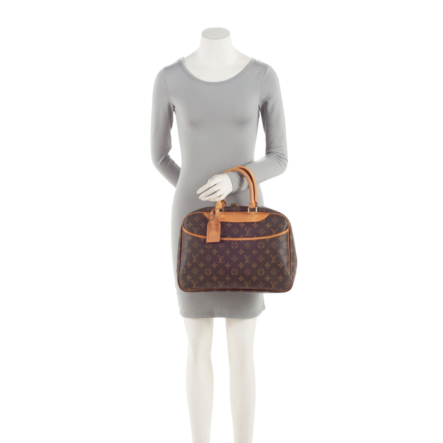 Louis Vuitton Vintage Monogram Canvas Deauville Satchel (SHF-pjOGg0)