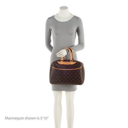 Louis Vuitton Vintage Monogram Canvas Deauville Satchel (SHF-4uDvMP)
