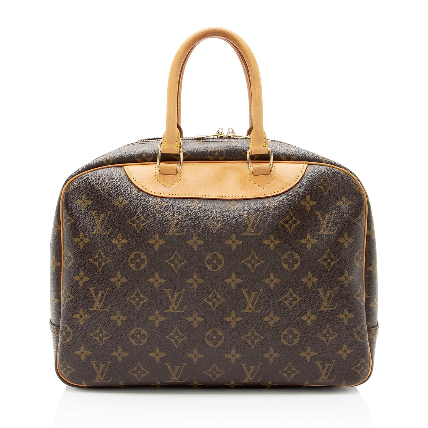 Louis Vuitton Vintage Monogram Canvas Deauville Satchel (SHF-iFcbdz)