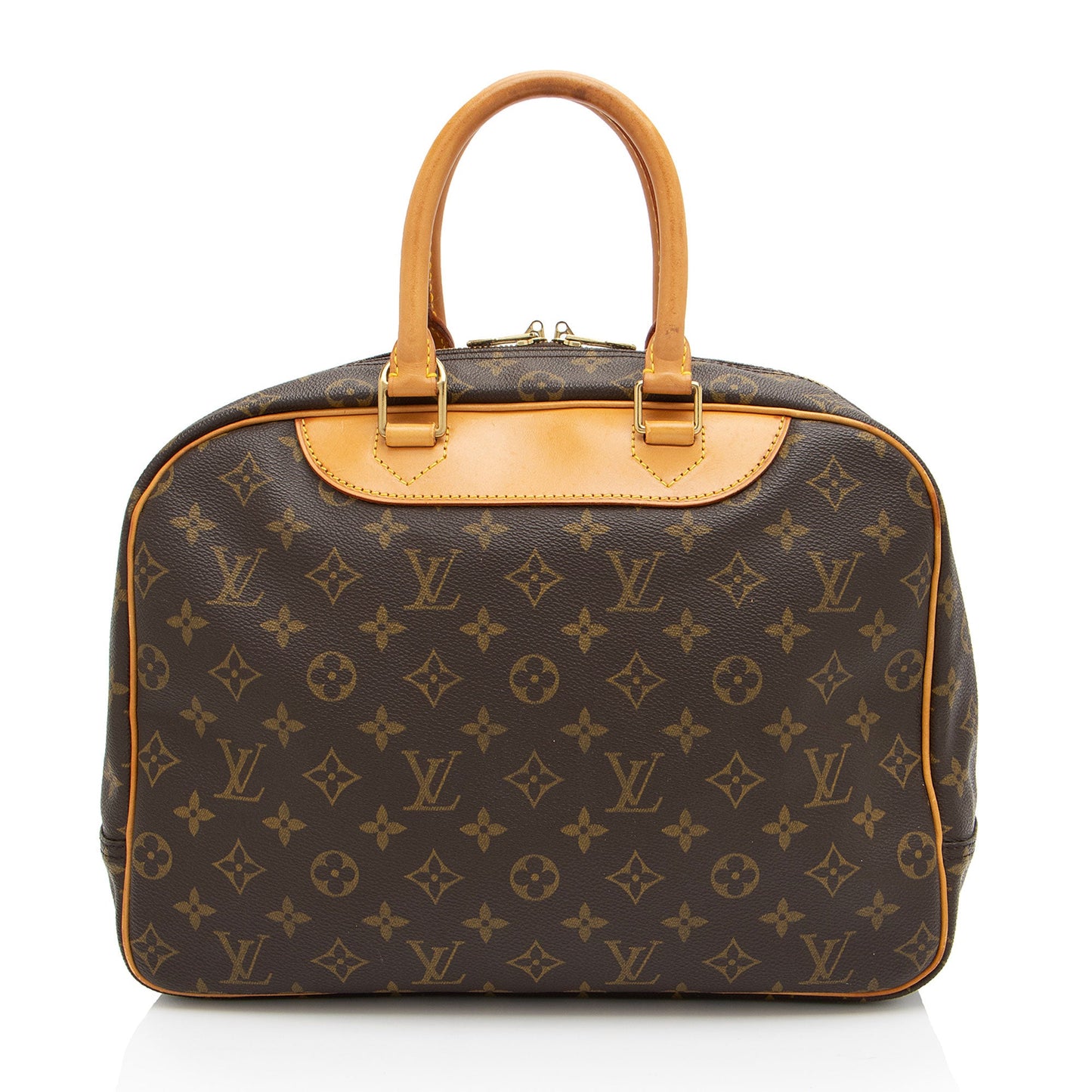 Louis Vuitton Vintage Monogram Canvas Deauville Satchel (SHF-HqTgh0)