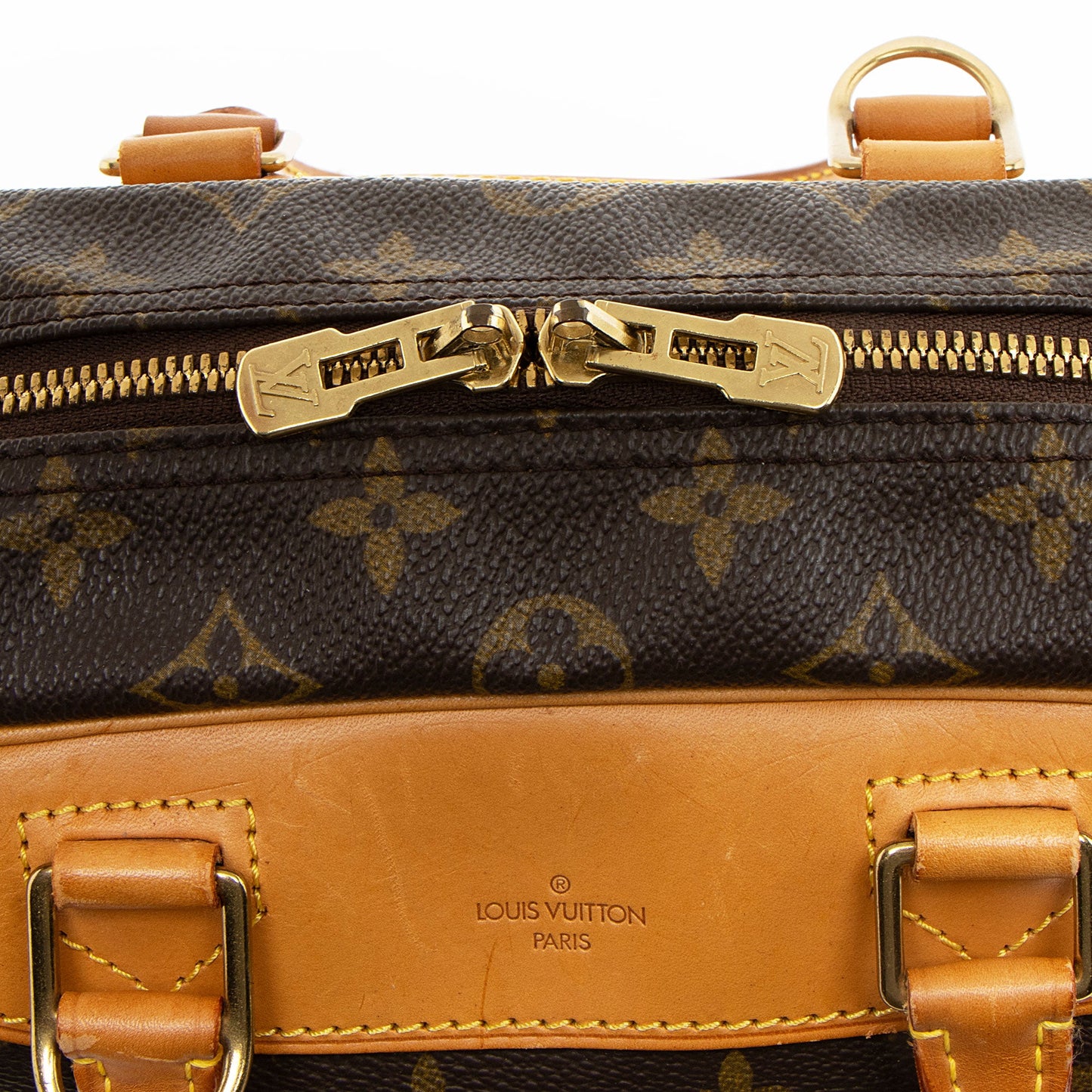 Louis Vuitton Vintage Monogram Canvas Deauville Satchel (SHF-HqTgh0)