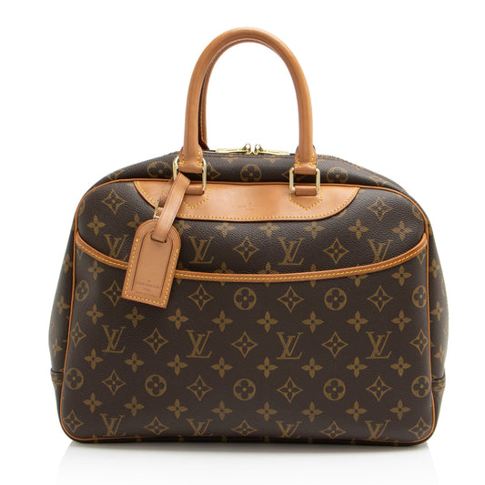 Louis Vuitton Vintage Monogram Canvas Deauville Satchel (SHF-SF3DA1)