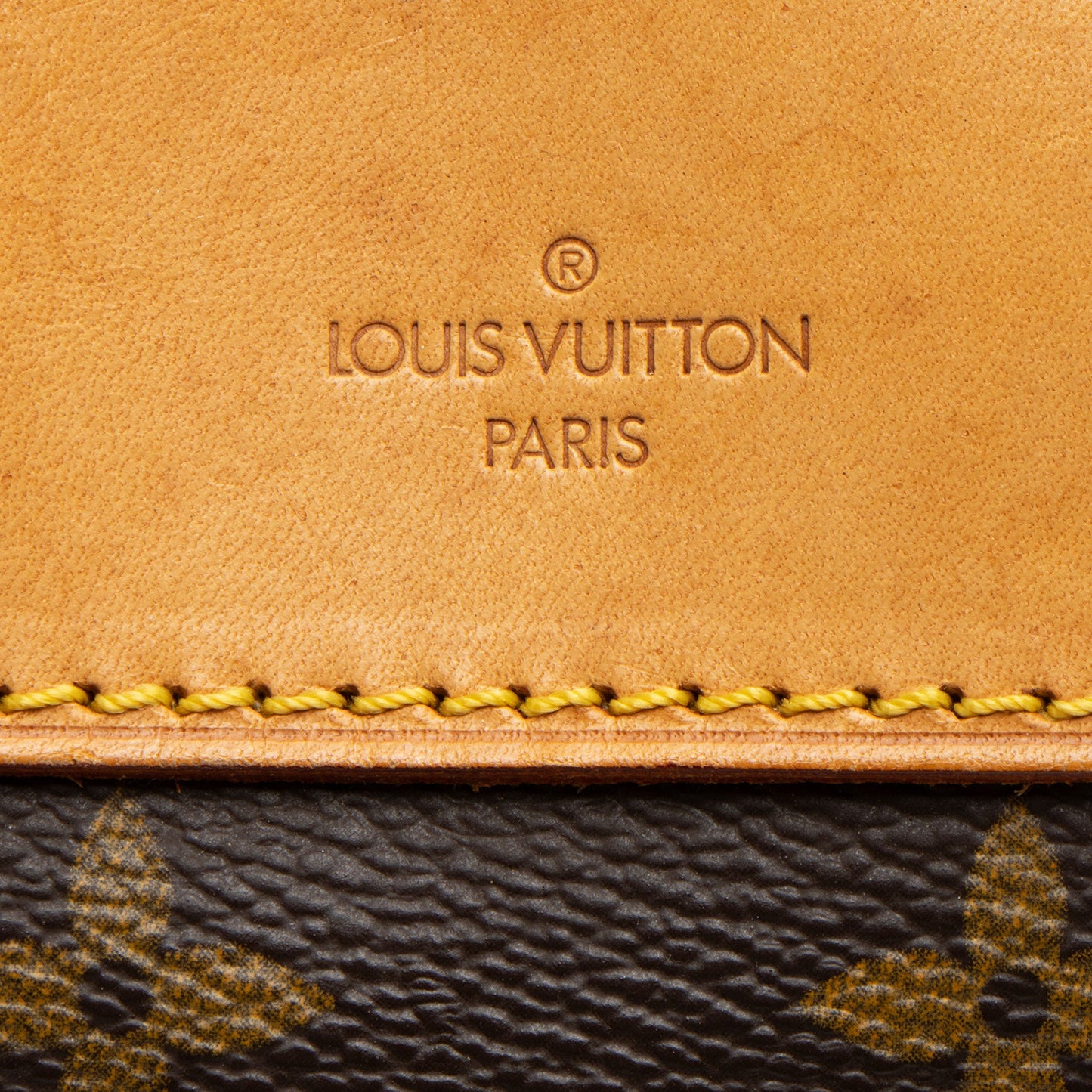 Louis Vuitton Vintage Monogram Canvas Deauville Satchel