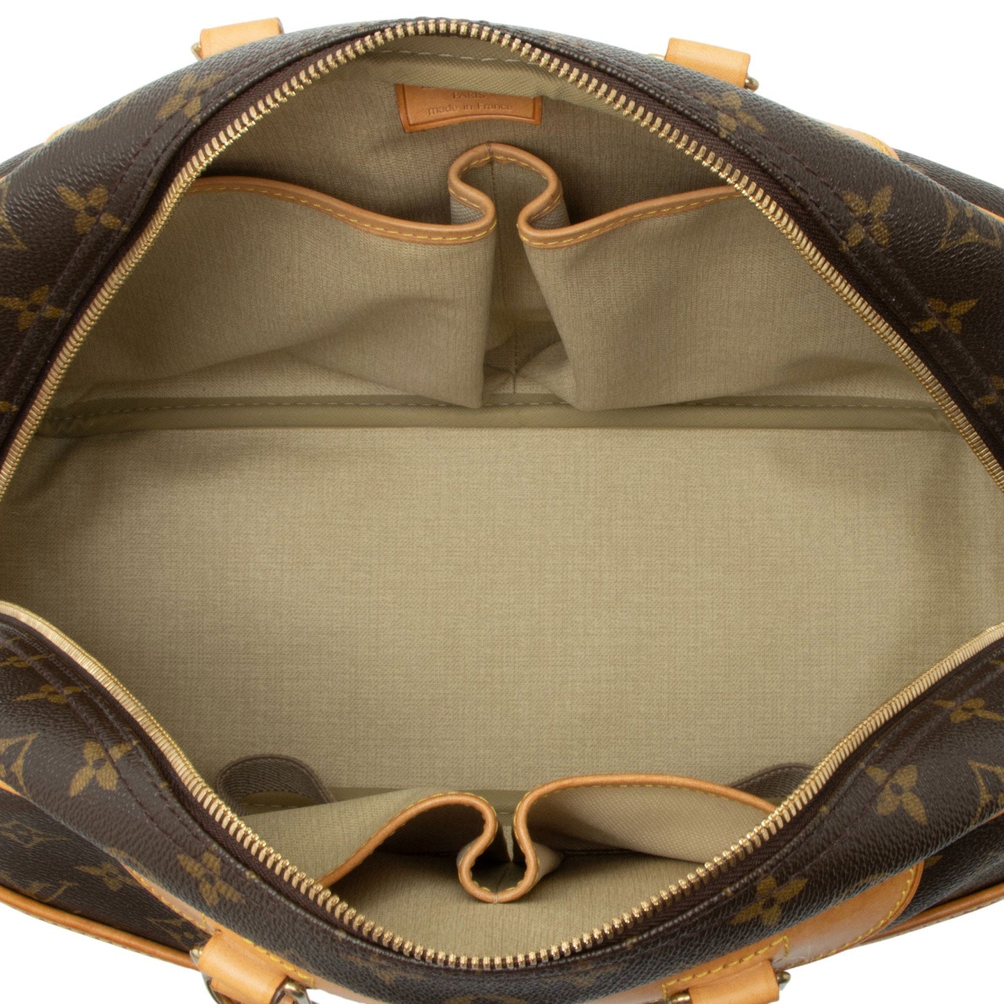 Louis Vuitton Vintage Monogram Canvas Deauville Satchel