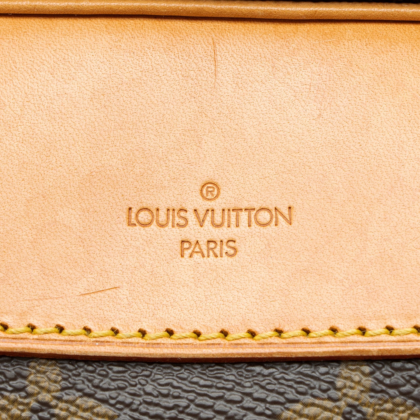 Louis Vuitton Vintage Monogram Canvas Deauville Satchel