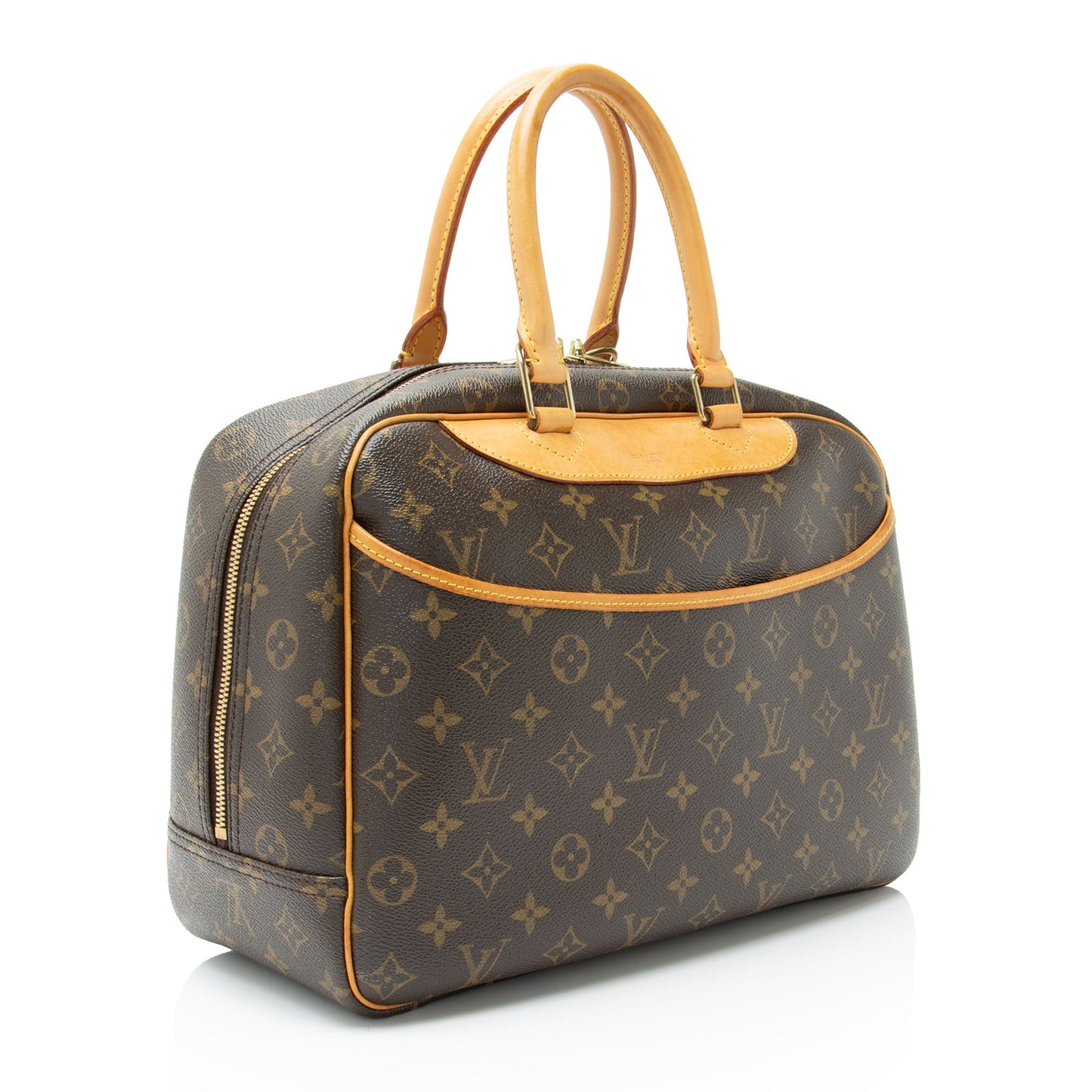 Louis Vuitton Vintage Monogram Canvas Deauville Satchel