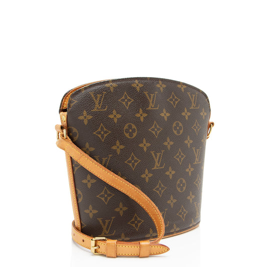 Louis Vuitton Vintage Monogram Canvas Drouot Shoulder Bag