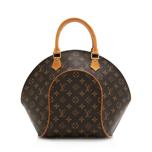 Louis Vuitton Vintage Monogram Canvas Ellipse MM Satchel (SHF-21164)
