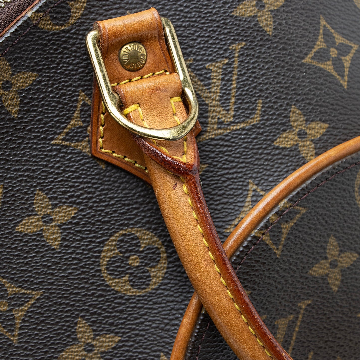Louis Vuitton Vintage Monogram Canvas Ellipse MM Satchel (SHF-23167)