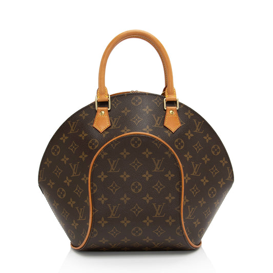 Louis Vuitton Vintage Monogram Canvas Ellipse MM Satchel (SHF-D0yLbR)
