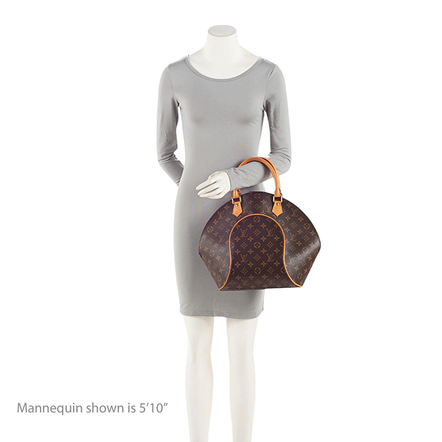 Louis Vuitton Vintage Monogram Canvas Ellipse MM Satchel (SHF-pSYAWh)