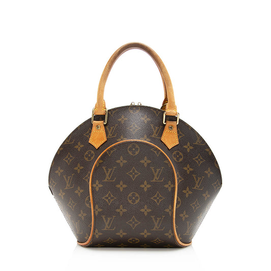 Louis Vuitton Vintage Monogram Canvas Ellipse PM Satchel (SHF-19861)