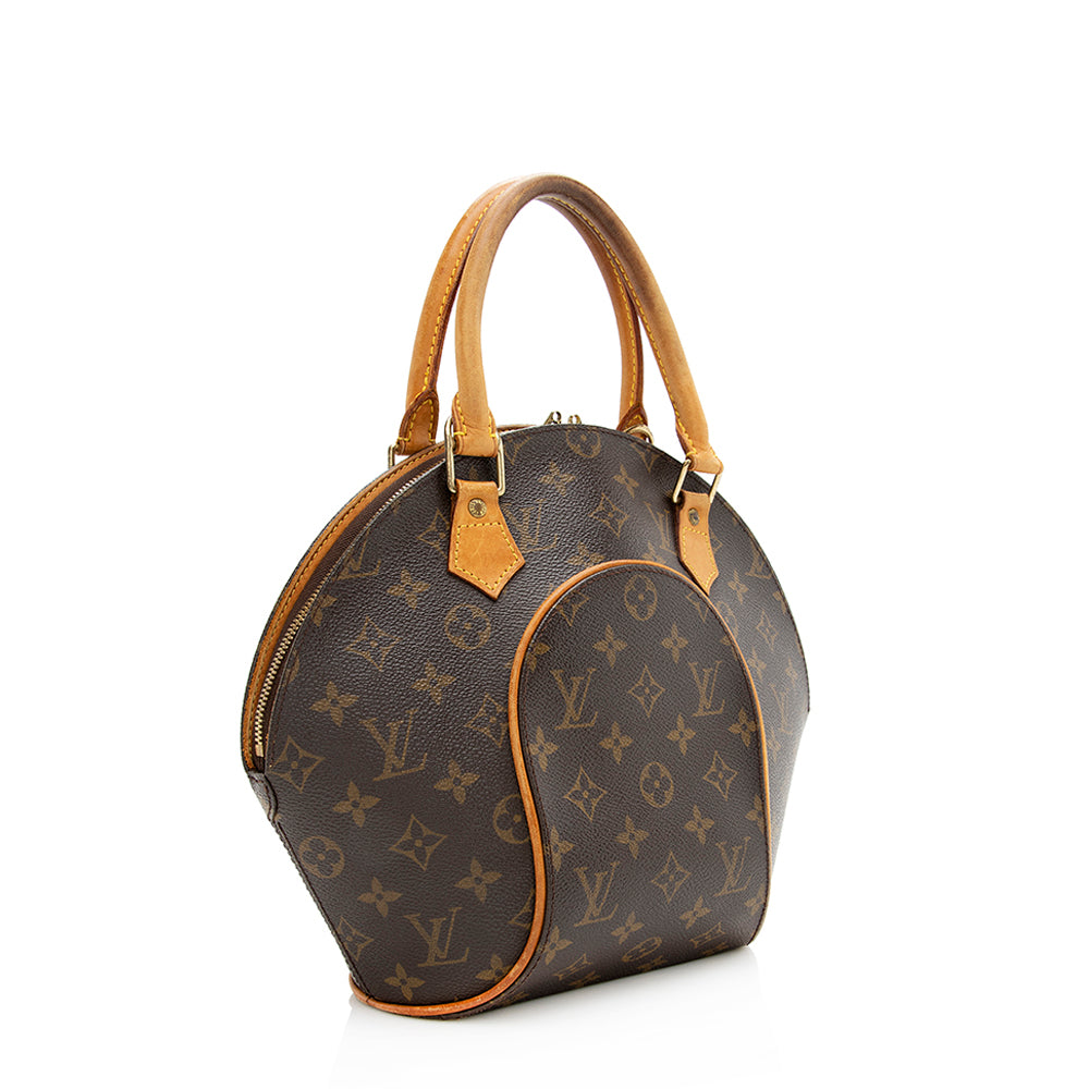 Louis Vuitton Vintage Monogram Canvas Ellipse PM Satchel (SHF-19861)