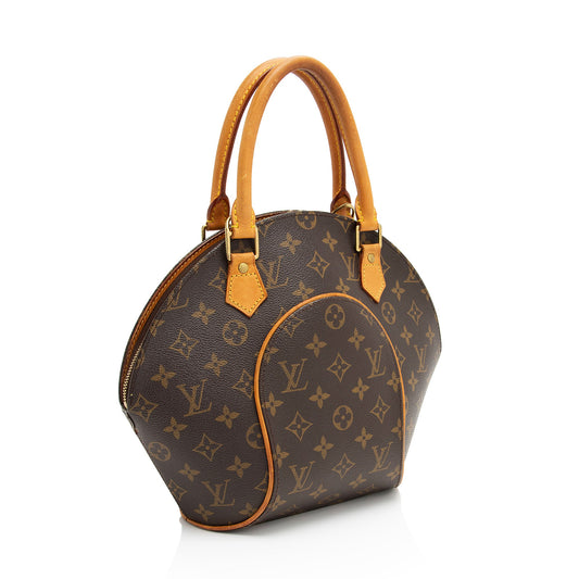 Louis Vuitton Vintage Monogram Canvas Ellipse PM Satchel (SHF-R5LlF7)