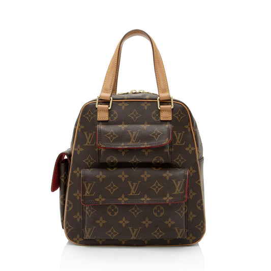 Louis Vuitton Vintage Monogram Canvas Excentri-cite Satchel (SHF-Oshah9)