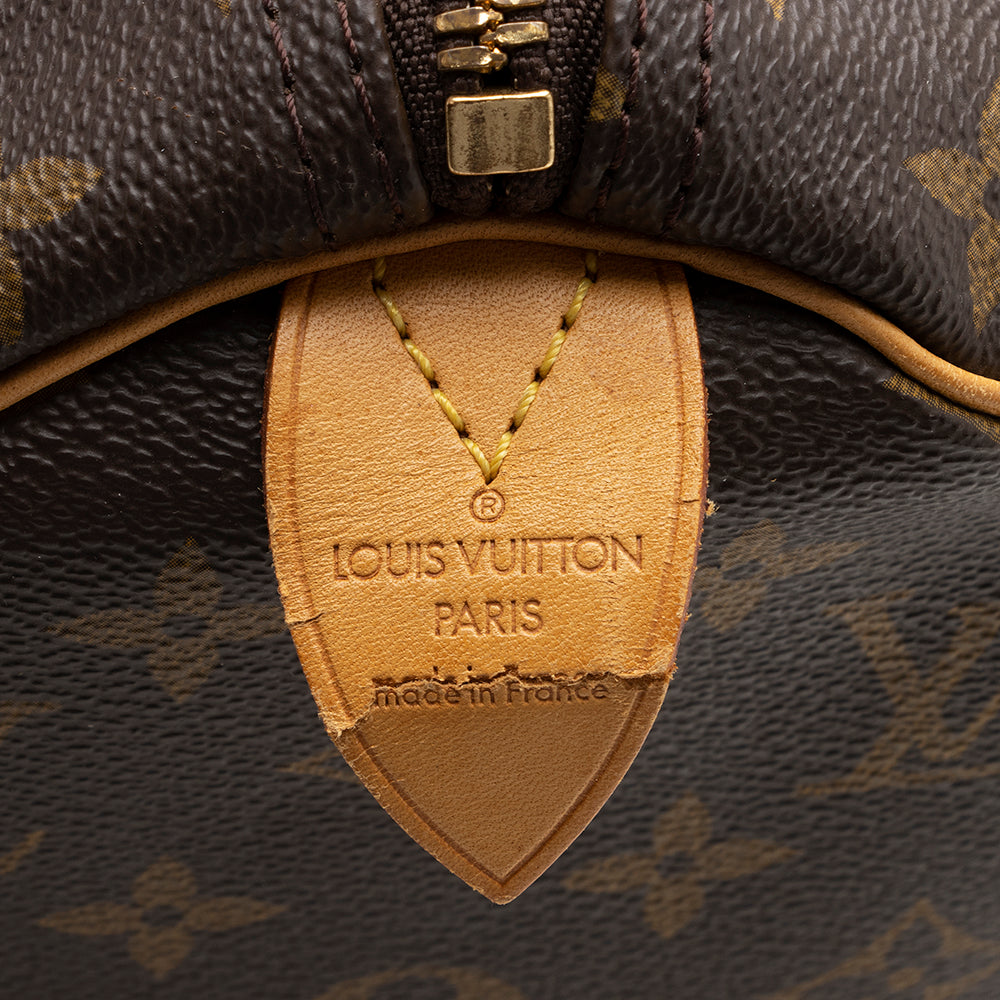 Louis Vuitton Vintage Monogram Canvas Keepall 45 Duffle Bag (SHF-17139)