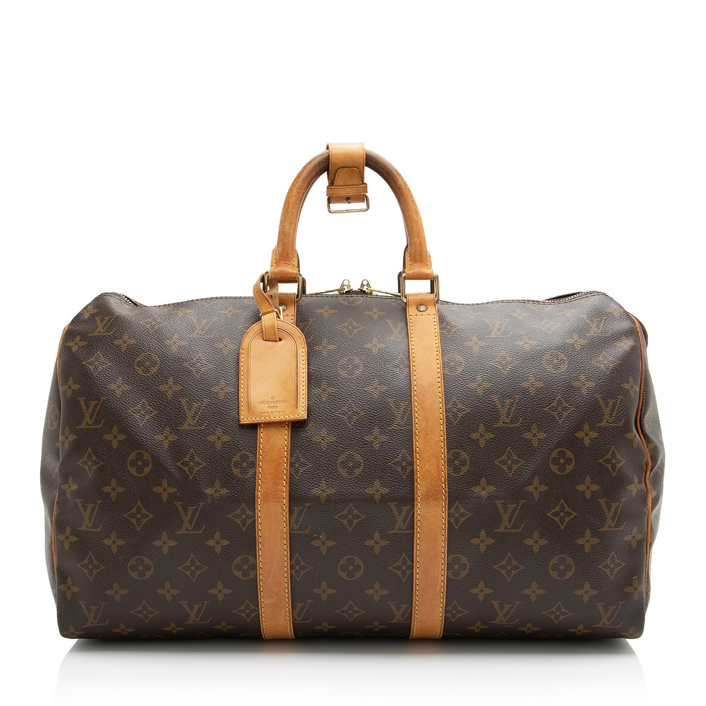 Louis Vuitton Vintage Monogram Canvas Keepall 45 Duffle Bag (SHF-23452)