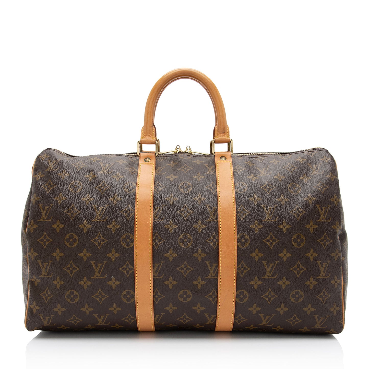 Louis Vuitton Vintage Monogram Canvas Keepall 45 Duffle Bag (SHF-xDEIn1)