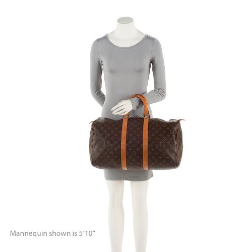 Louis Vuitton Vintage Monogram Canvas Keepall 45 Duffle Bag (SHF-xDEIn1)