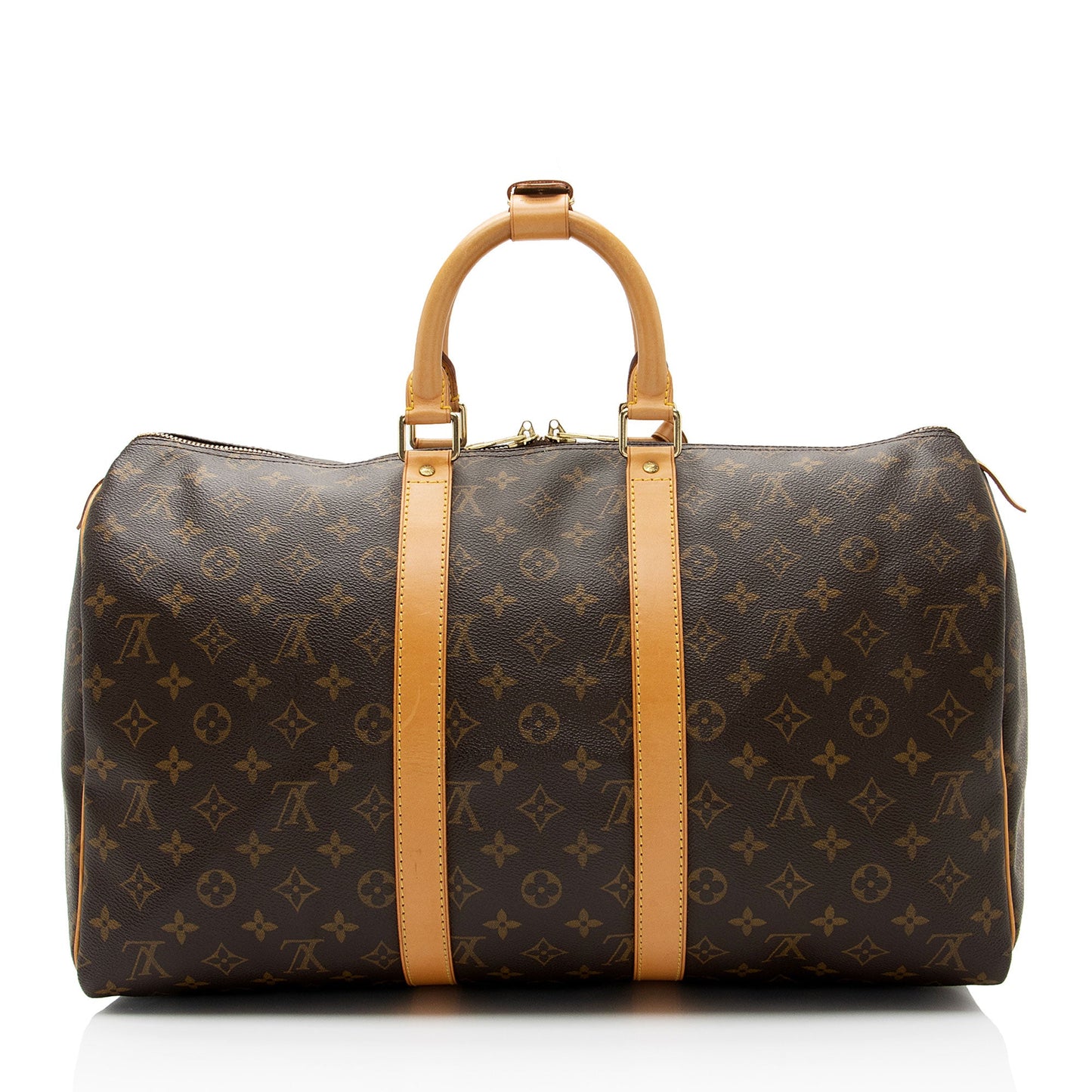 Louis Vuitton Vintage Monogram Canvas Keepall 45 Duffle Bag (SHF-YAHzBU)